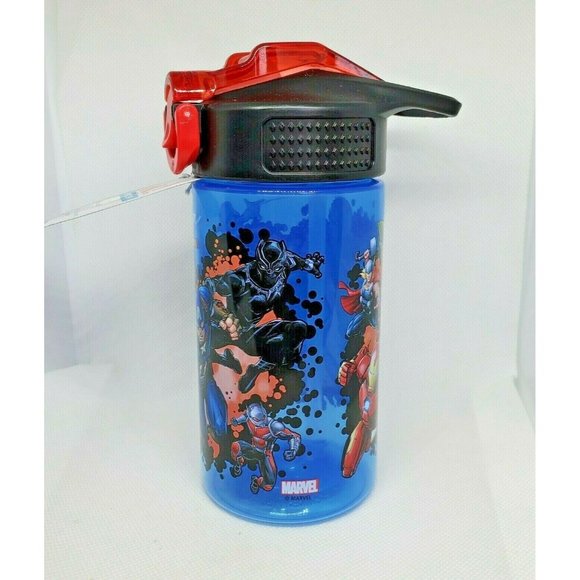 Zak Leak Proof Push Button Lid BPA Free 16 Ounce Marvel Hero's Tumbler Cup - Picture 8 of 11